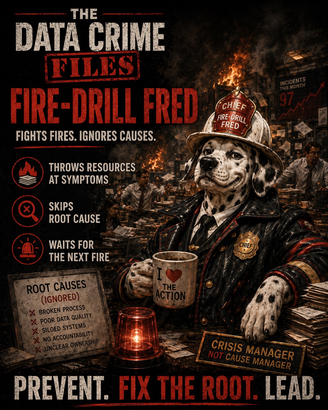 Fire-Drill Fred — Crisis Manager, Not Cause Manager