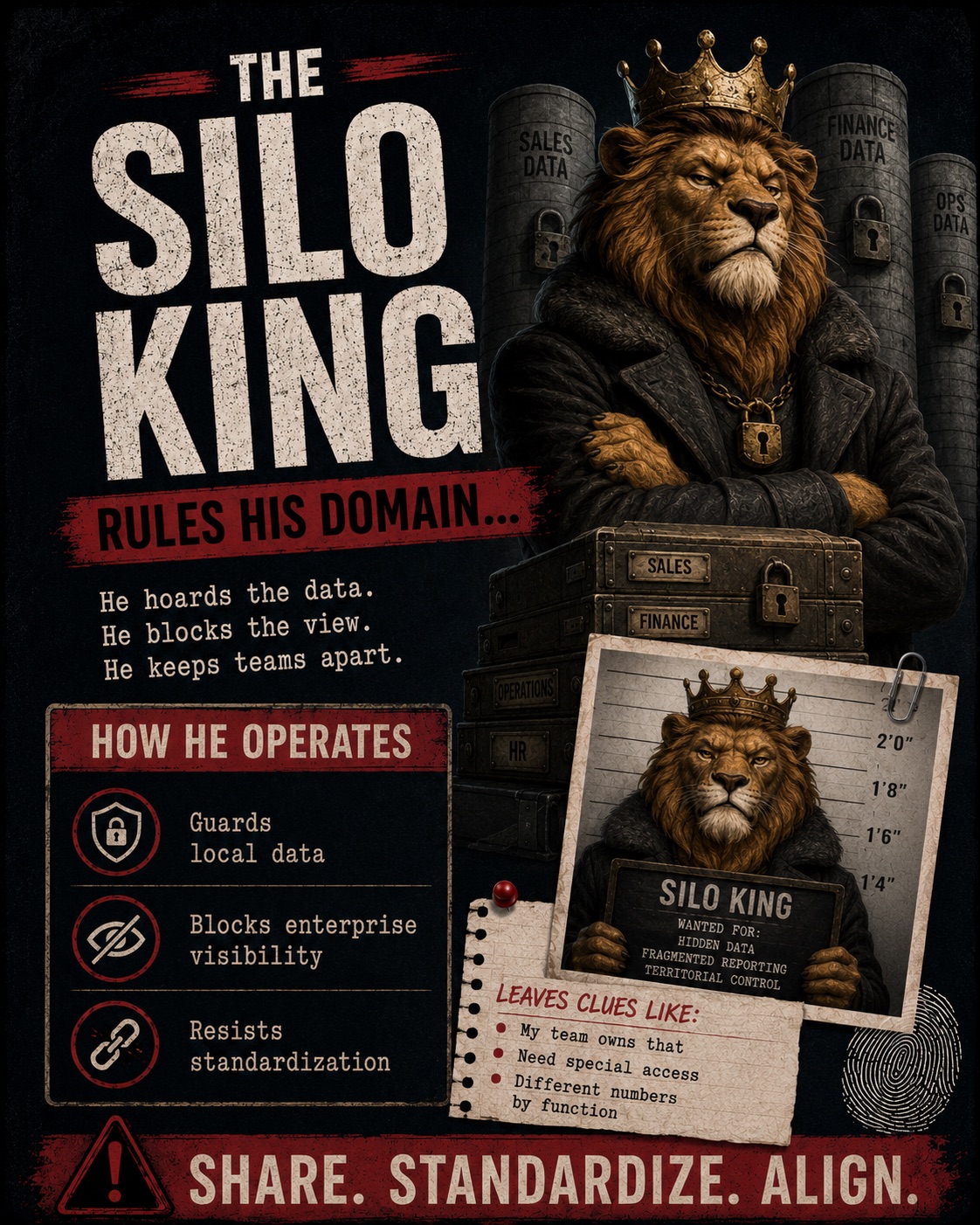 The Silo King — Ruler of the Data Fiefdom